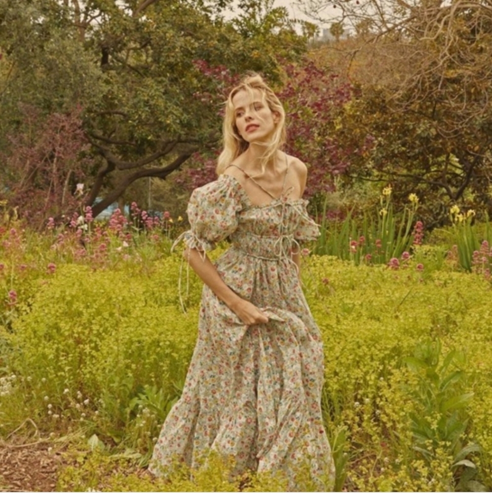 NWT Aurelia Dress in Sunrise Blooms